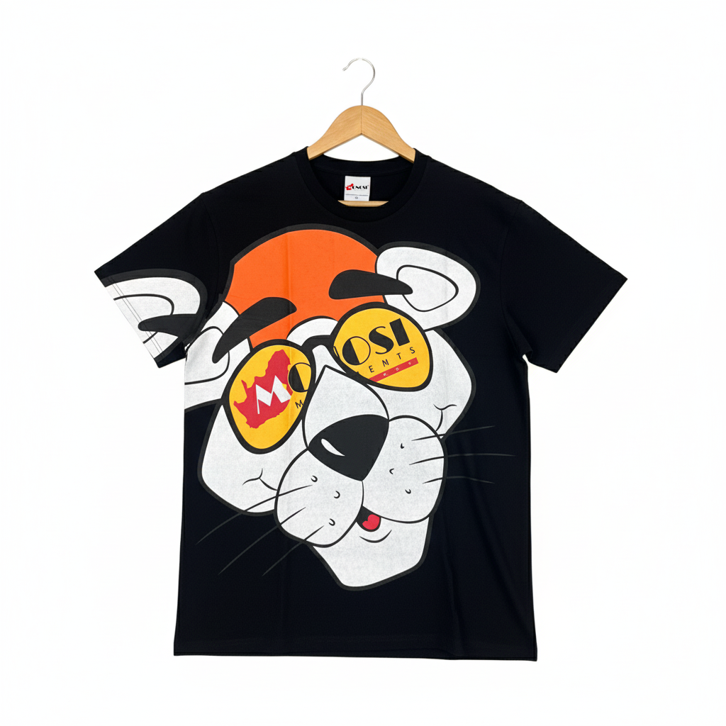 Mono Tiger Tee - Jet Black ( Unisex) – MonosiMovements