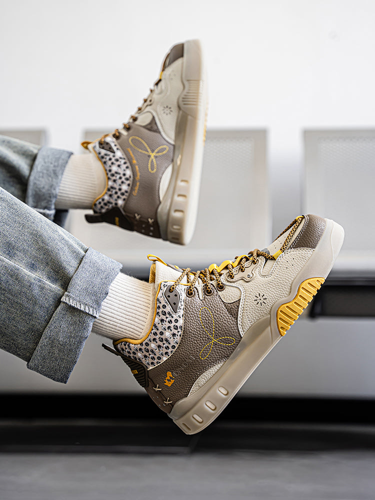 Mono Victory HIGHTOP – Brown/ Beige Edition – MonosiMovements