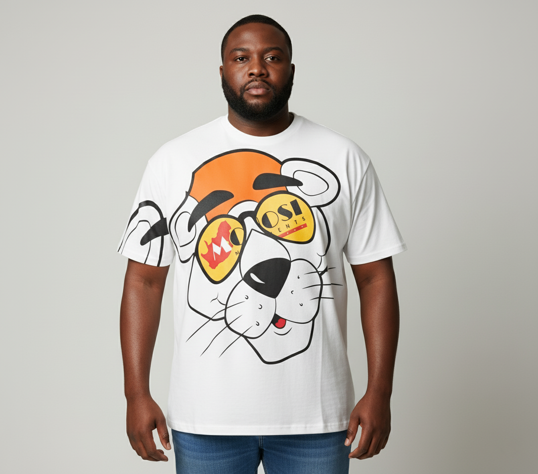 Mono Tiger Tee - White (Unisex) – MonosiMovements