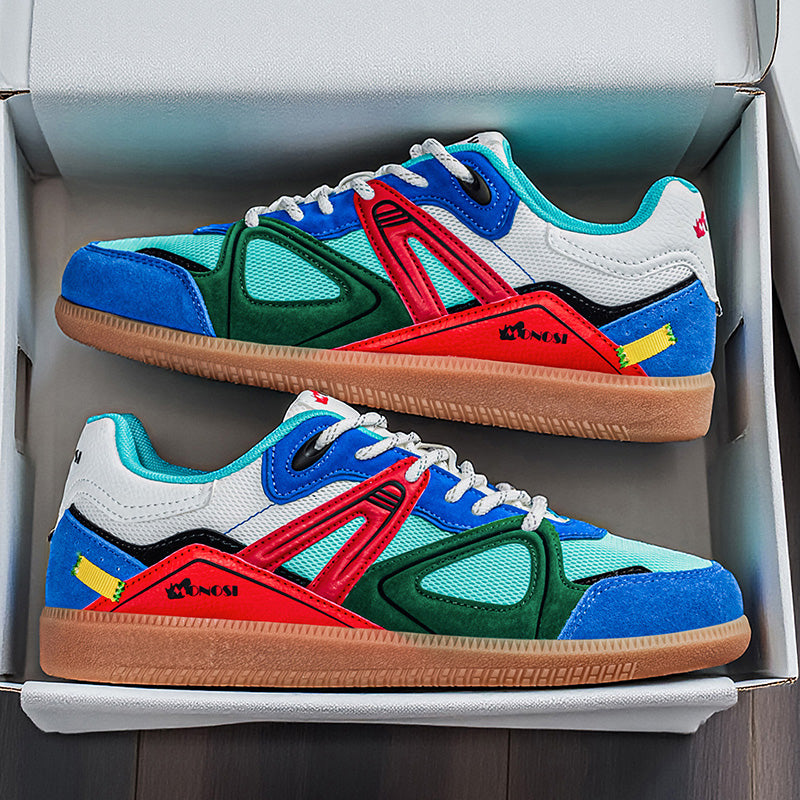 Mono South Ahh – Blue | Premium Street Sneaker (Pre-Order) + Free Socks